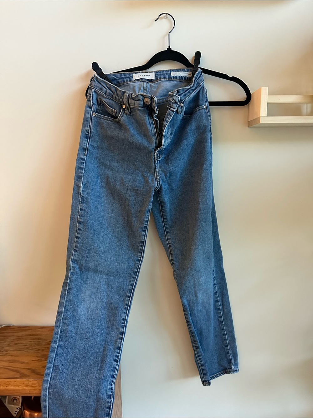 PacSun Women's Blue Mom Jean